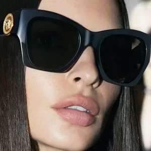 サングラス VERSACE Woman Sunglasses Black 0VE4450 GB1/87 Versace VE4450 GB1/87 Sunglasses Women's Black/Dark Grey